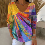 Zora - Barevná boho halenka