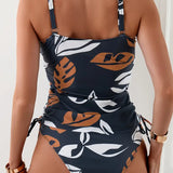 Tankini Venere - Bikini s tropickým potiskem listů