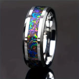 Iridescent Opal Ring