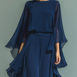 Aurora | Elegantní Chiffonový Set s Volány