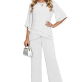 Nina – Elegantní chiffon 2-dílná souprava