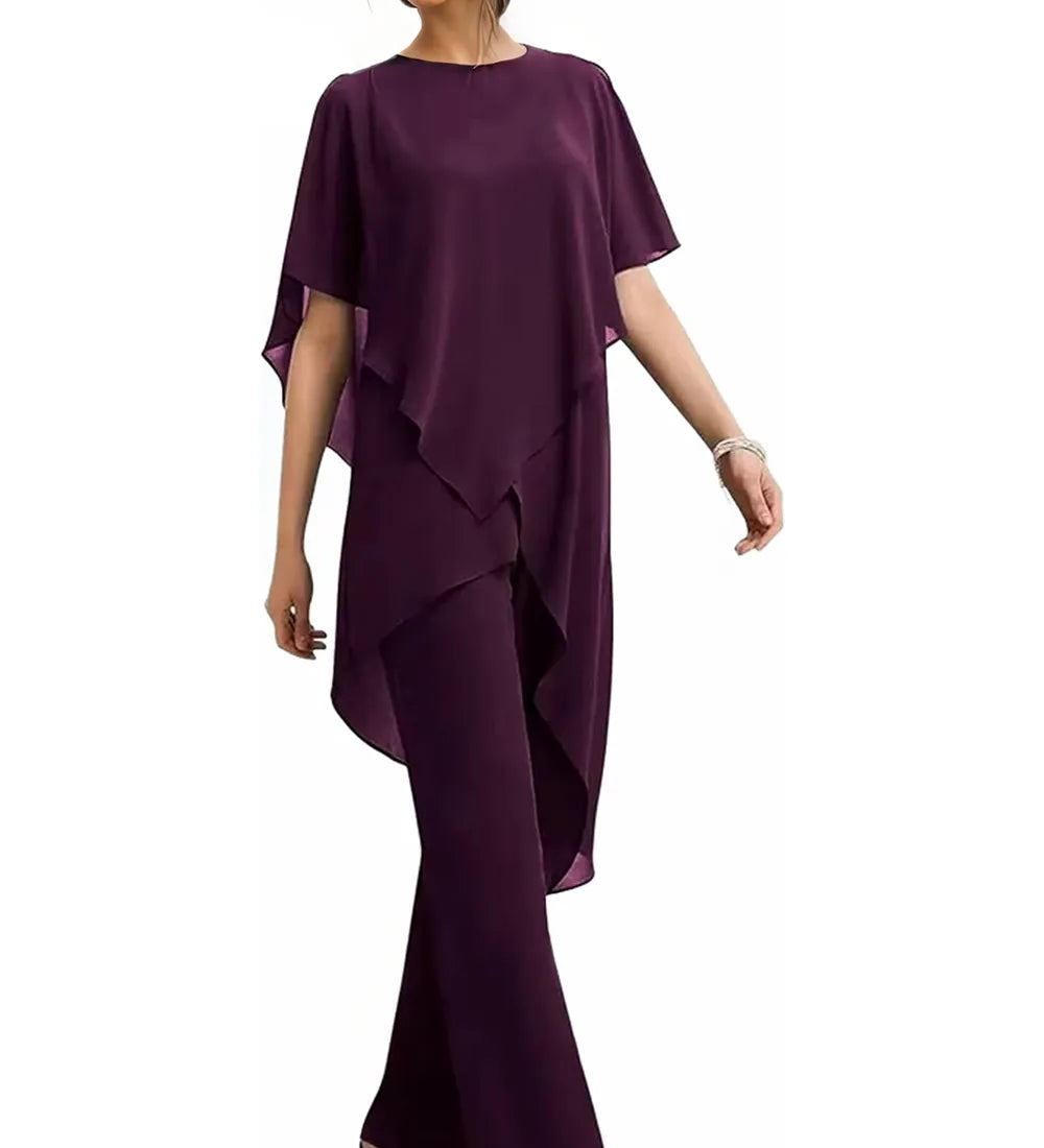 Maria – Elegantní chiffon 2-dílná souprava