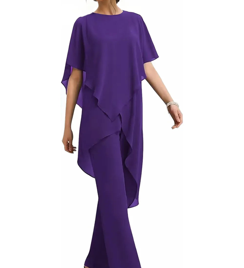 Maria – Elegantní chiffon 2-dílná souprava